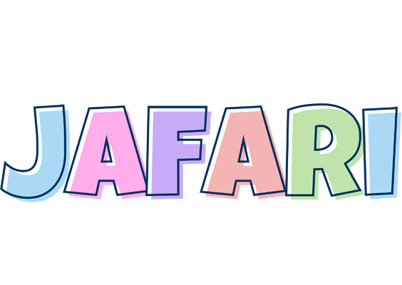 Jafari pastel logo