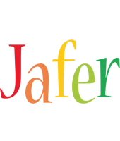 Jafer birthday logo