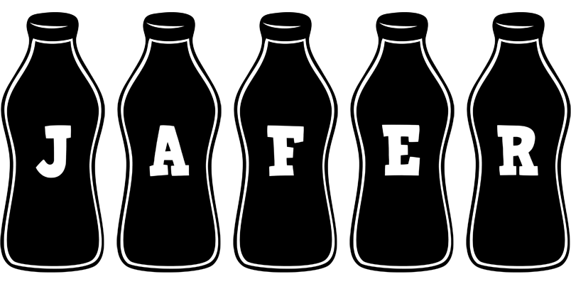 Jafer bottle logo