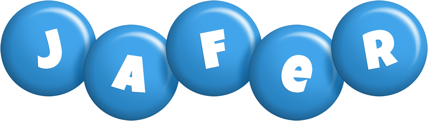 Jafer candy-blue logo