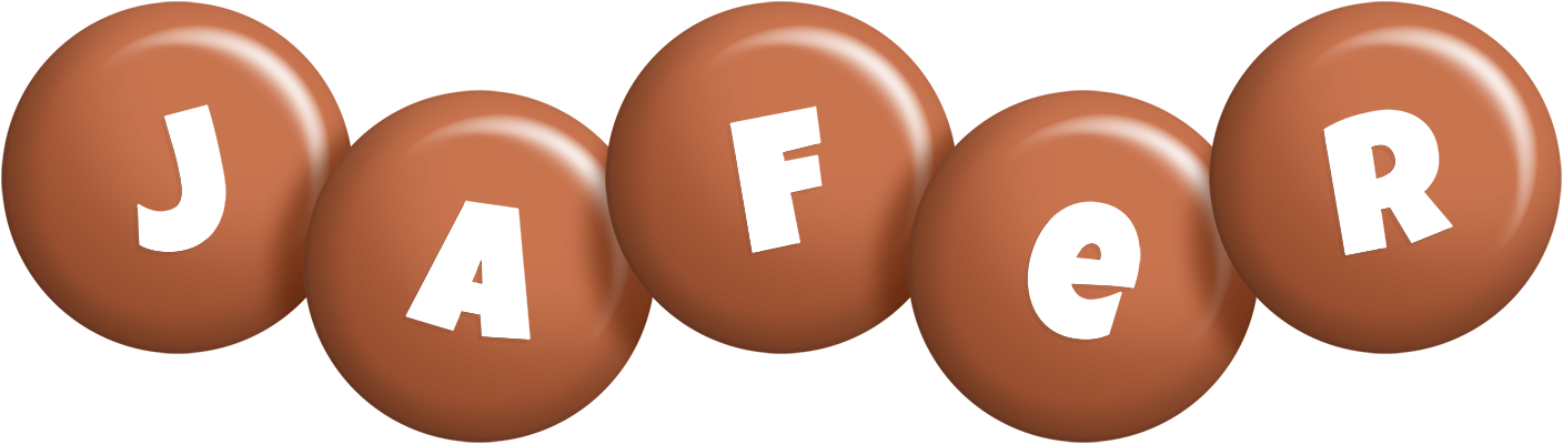 Jafer candy-brown logo