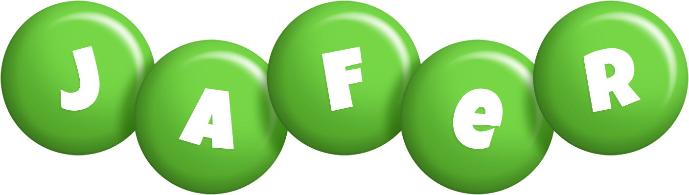 Jafer candy-green logo