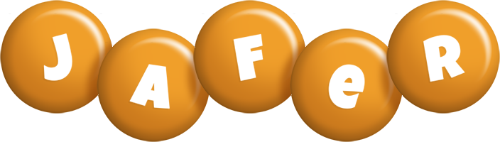 Jafer candy-orange logo