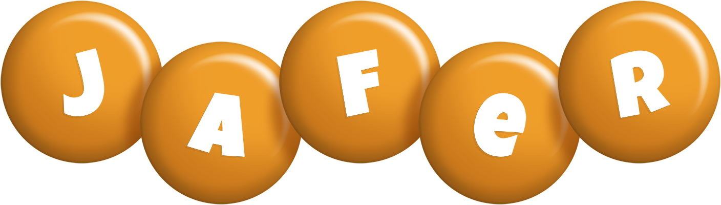 Jafer candy-orange logo