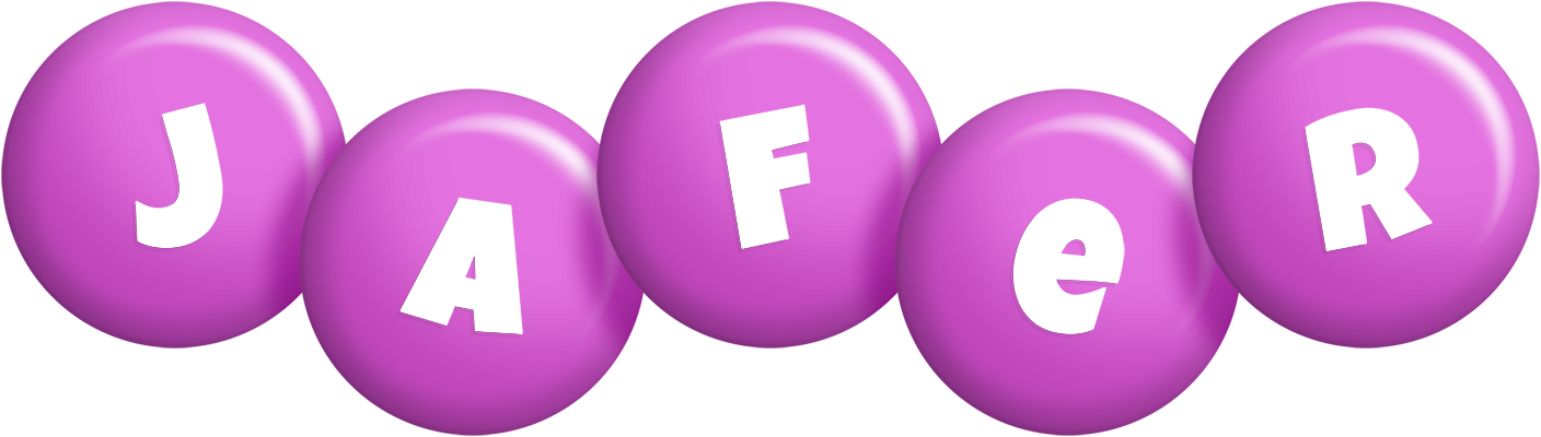 Jafer candy-purple logo