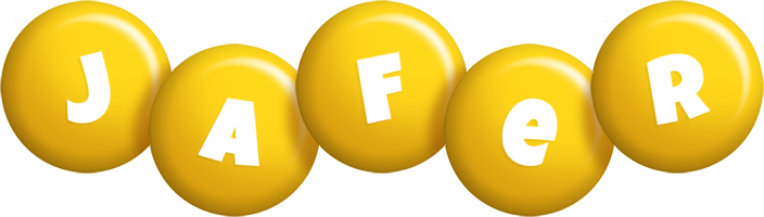 Jafer candy-yellow logo