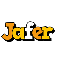 Jafer cartoon logo