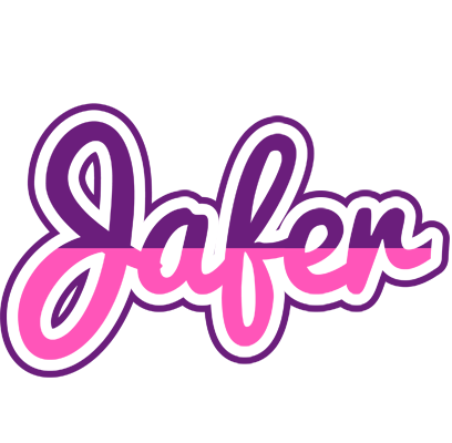 Jafer cheerful logo