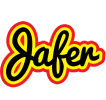 Jafer flaming logo