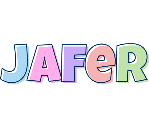 Jafer pastel logo