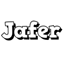 Jafer snowing logo