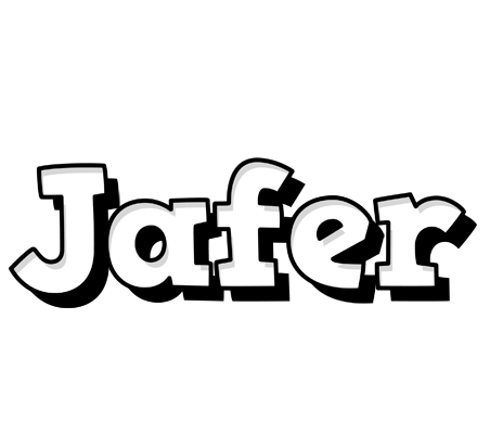 Jafer snowing logo