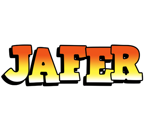 Jafer sunset logo