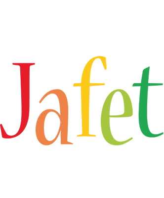 Jafet birthday logo