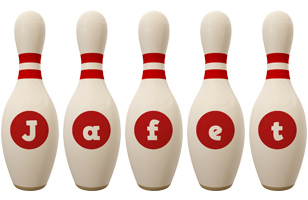 Jafet bowling-pin logo