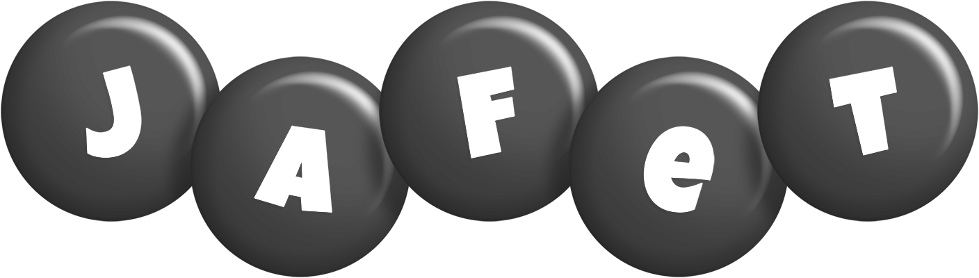 Jafet candy-black logo