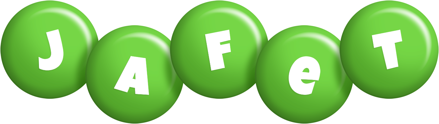 Jafet candy-green logo