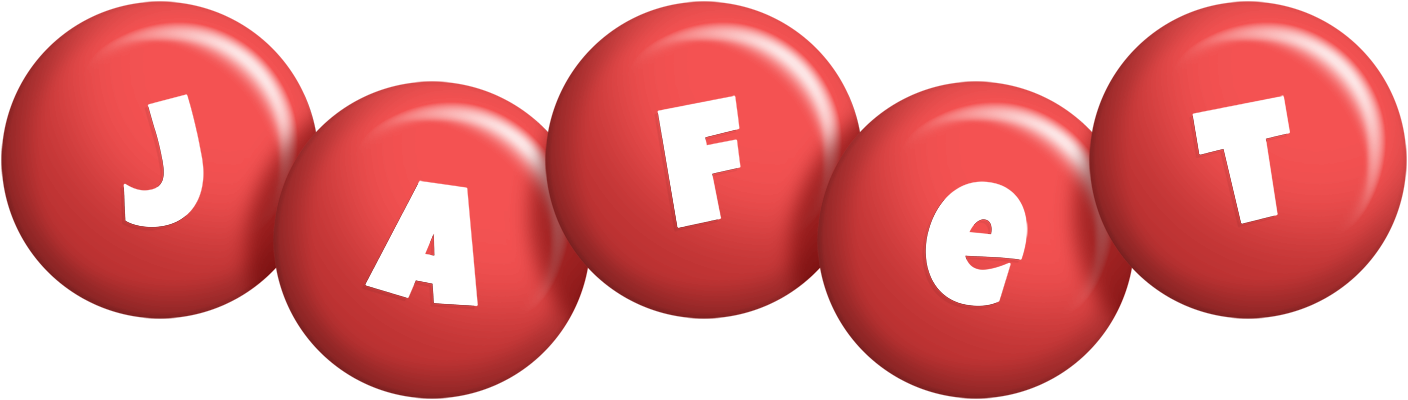 Jafet candy-red logo