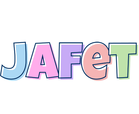 Jafet pastel logo