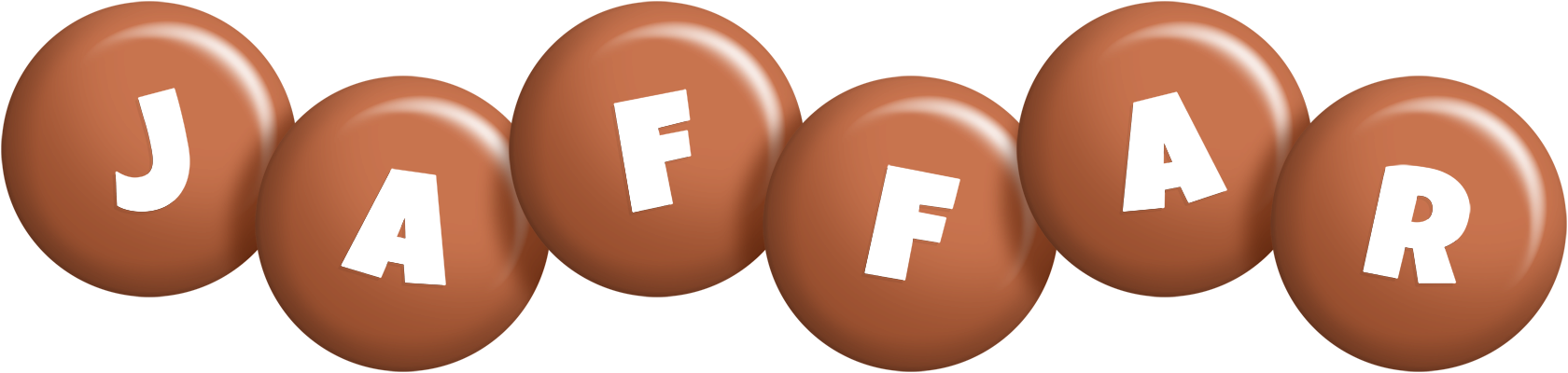 Jaffar candy-brown logo