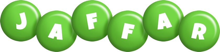 Jaffar candy-green logo