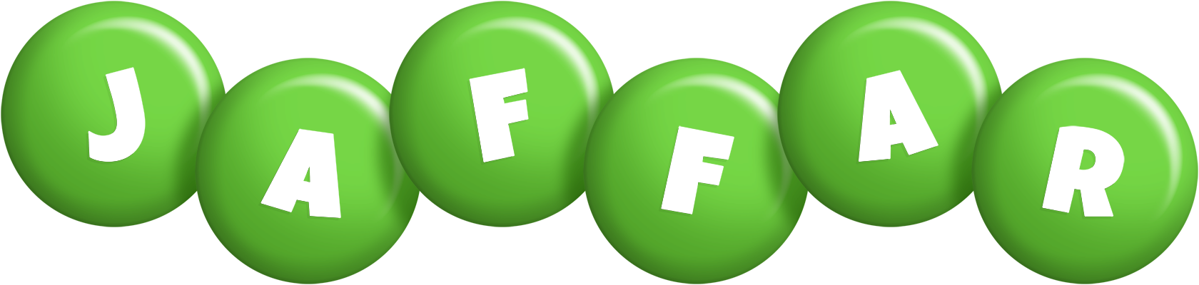 Jaffar candy-green logo