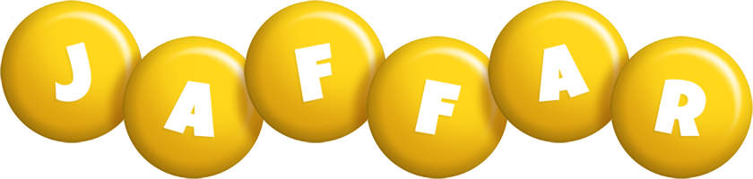 Jaffar candy-yellow logo