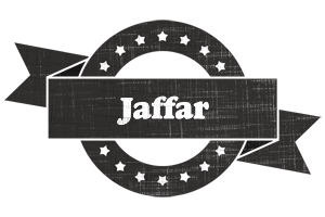 Jaffar grunge logo
