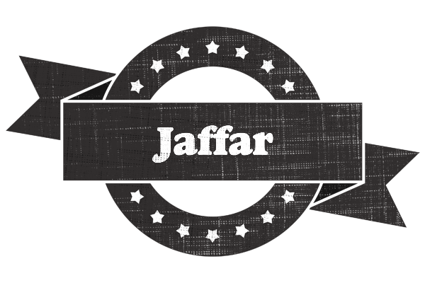 Jaffar grunge logo