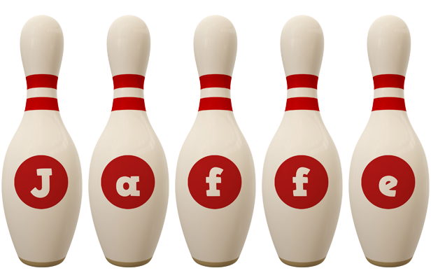 Jaffe bowling-pin logo