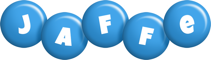 Jaffe candy-blue logo