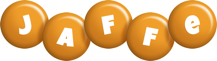 Jaffe candy-orange logo