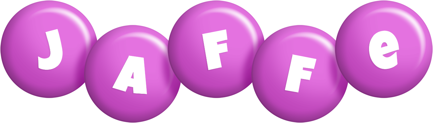Jaffe candy-purple logo