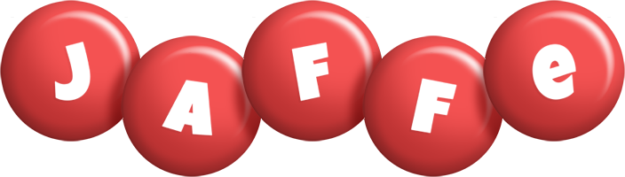 Jaffe candy-red logo