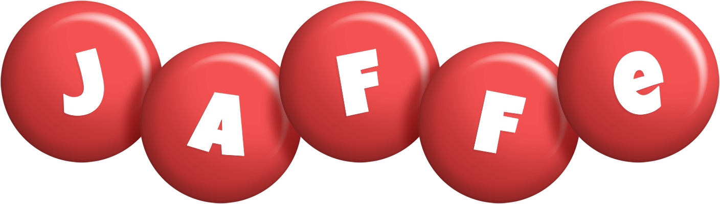 Jaffe candy-red logo