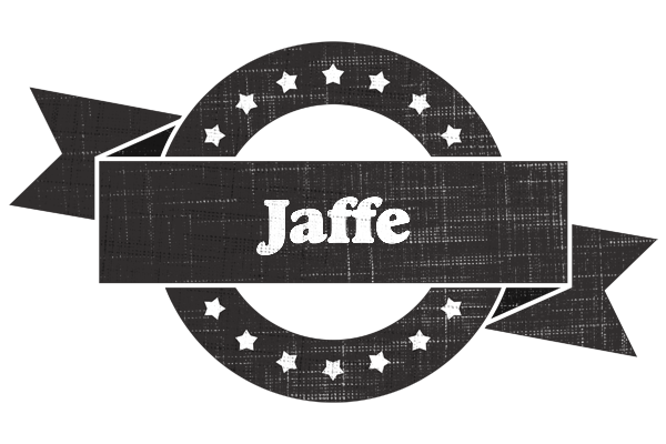 Jaffe grunge logo