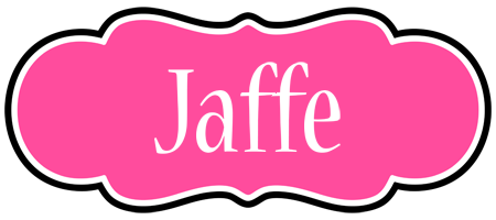 Jaffe invitation logo