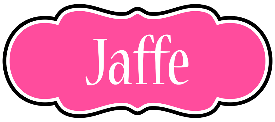 Jaffe invitation logo