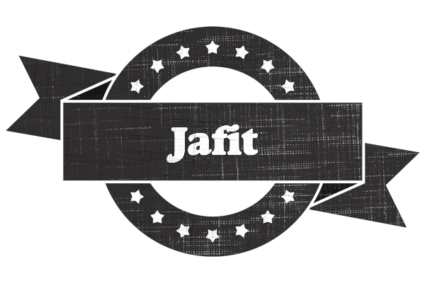 Jafit grunge logo