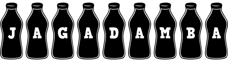 Jagadamba bottle logo