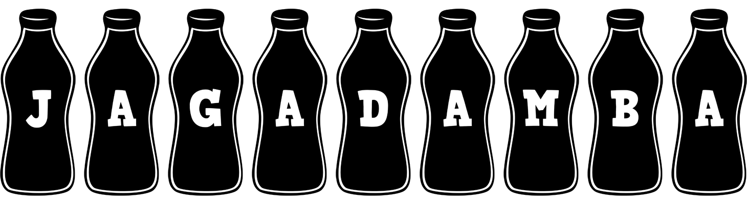 Jagadamba bottle logo