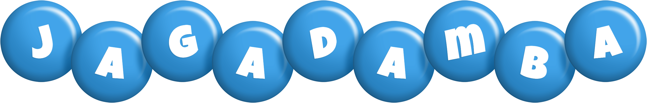 Jagadamba candy-blue logo