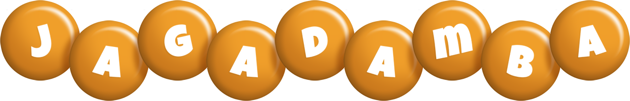 Jagadamba candy-orange logo