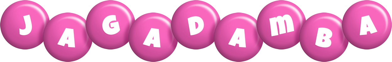 Jagadamba candy-pink logo