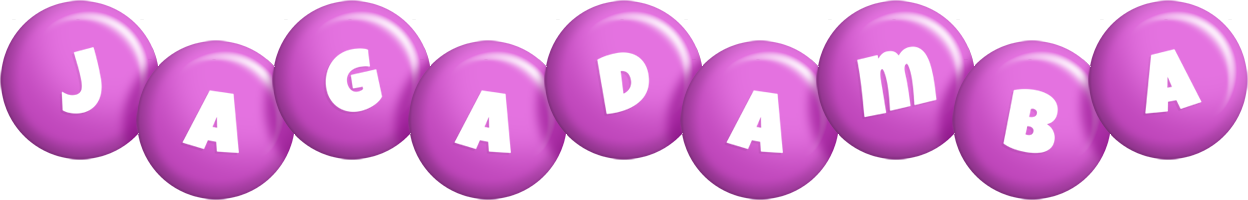 Jagadamba candy-purple logo