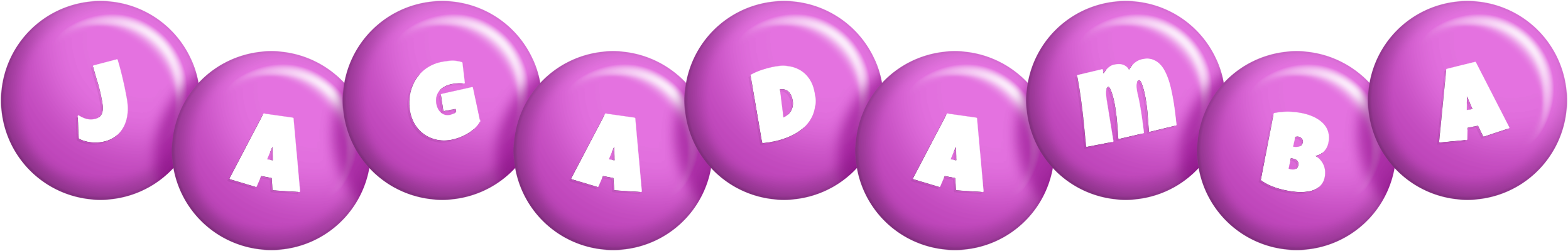 Jagadamba candy-purple logo
