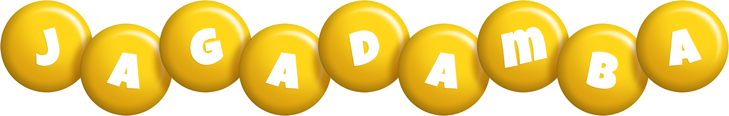 Jagadamba candy-yellow logo