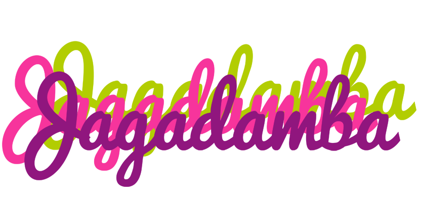 Jagadamba flowers logo