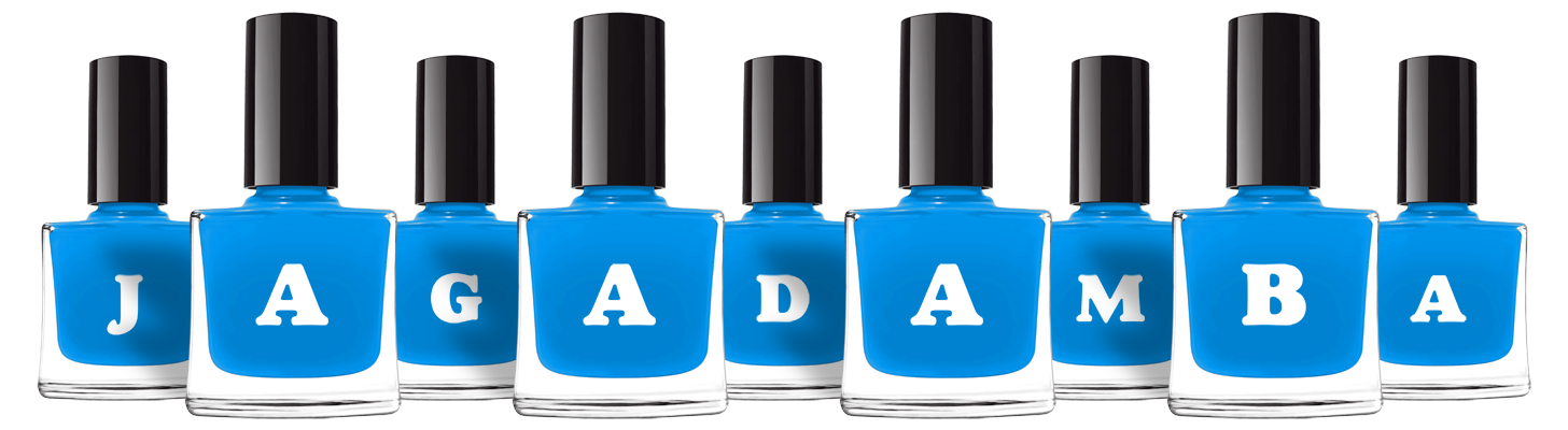 Jagadamba glossy logo