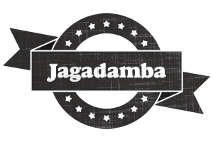 Jagadamba grunge logo